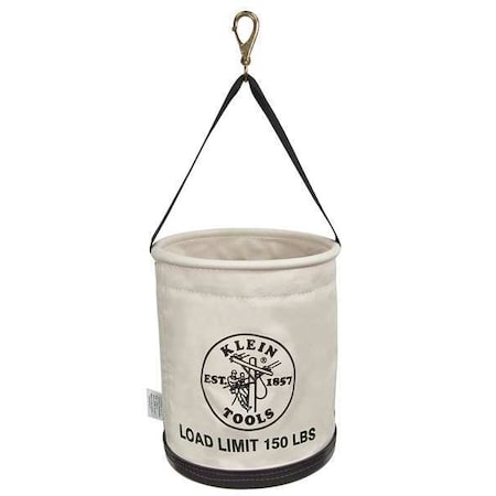 Canvas Bucket, All-Purpose with Swivel Snap and Drain Holes, 12-Inch MPN:5109SLR
