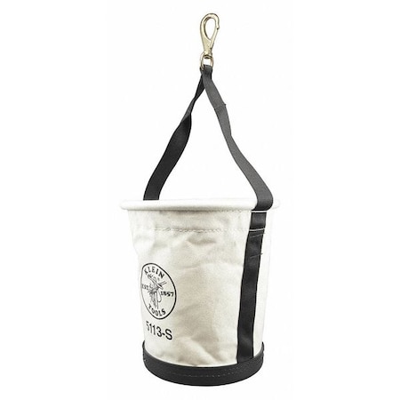 Bucket Bag, Natural, #6 Canvas, 0 Pockets MPN:5113S