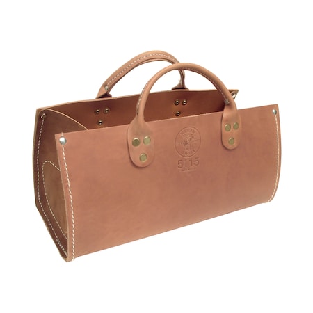 Tool Tote, Brown, Leather, 0 Pockets MPN:5115