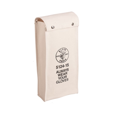 Glove Bag, Tan, #8 Canvas, 1 Pockets MPN:5124-19