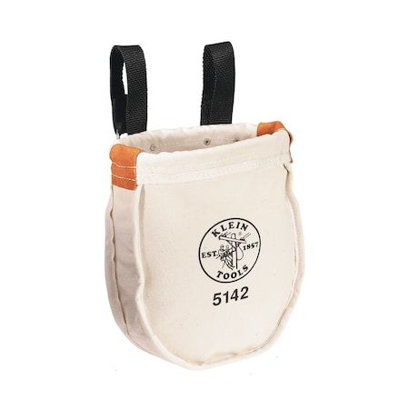Tool Pouch, White, Canvas, 1 Pockets MPN:5142
