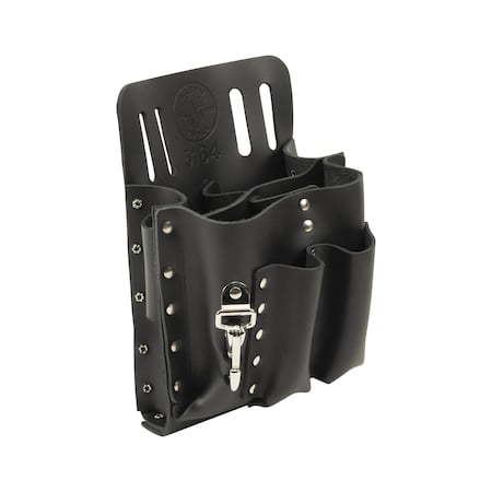 Black Leather 8 Pockets, 5164 MPN:5164