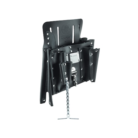 Black Leather 11 Pockets, 5167 MPN:5167