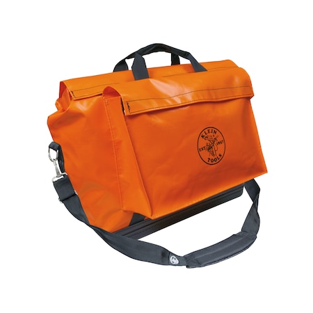 Tool Bag, Orange, Polyester, 1 Pockets MPN:5181ORA