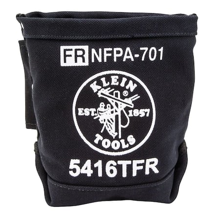 Tool Bag, Black, Canvas, 3 Pockets MPN:5416TFR