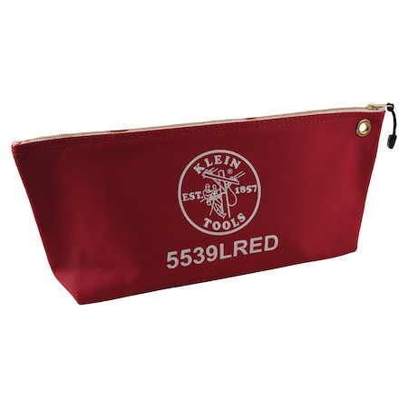 Tool Bag, Red, Canvas MPN:5539LRED