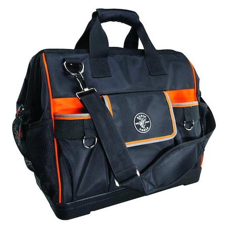 Tool Bag, Black, Polyester, 42 Pockets MPN:55469