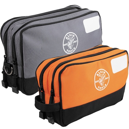 Double Zipper Tool Bag, 2-Pack MPN:55579
