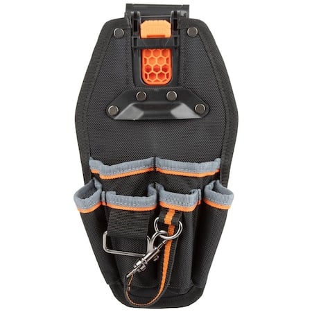 Pouch, Tool Pouch, Modbox, 6-Pocket, Black/Gray/Orange, Polyester, 6 Pockets MPN:55830MB