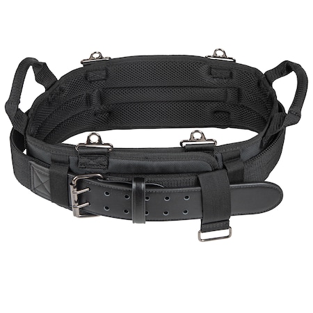 Belt, Tradesman Pro Modular Tool Belt - L, Black, Ballistic Polyester and Leather MPN:55919