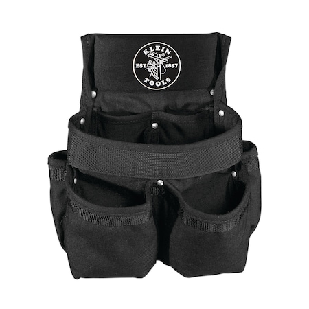 Tool Pouch, Electrician Tool Pouch, 8 Pocket, Cordura® Nylon, 8 Pockets MPN:5718