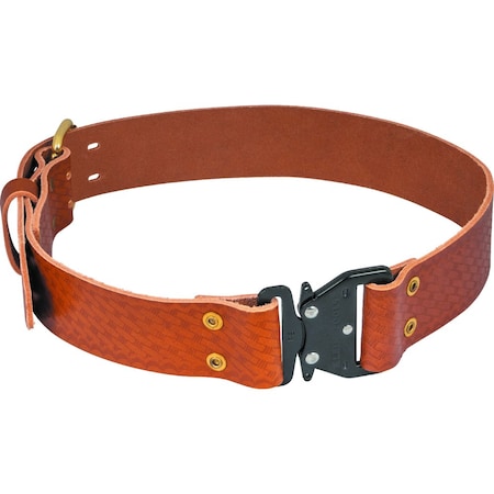 Belt, Quick Release Leather Belt, Large, Leather MPN:5826L