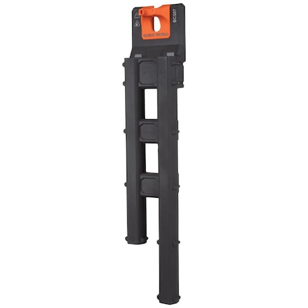 Auger Bit Storage, Gray/Orange, Plastic MPN:BC507S