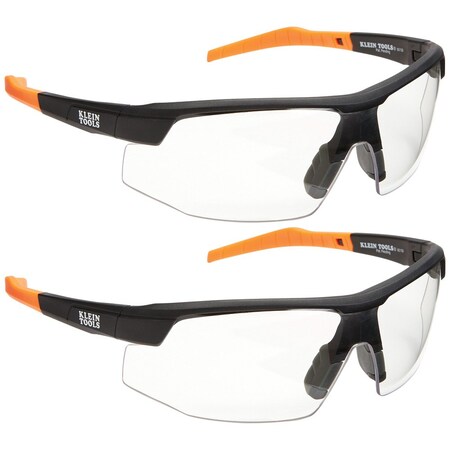 Standard Safety Glasses Clear Lens 2-Pack MPN:60171