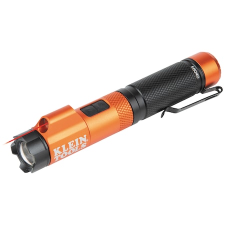 Rechargeable Flashlight with Laser MPN:56040