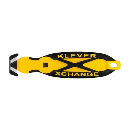 6-1/4 in. Fixed Blade Safety Cutter, Plastic, Safety Recessed MPN:KCJ-XC-Y-PT