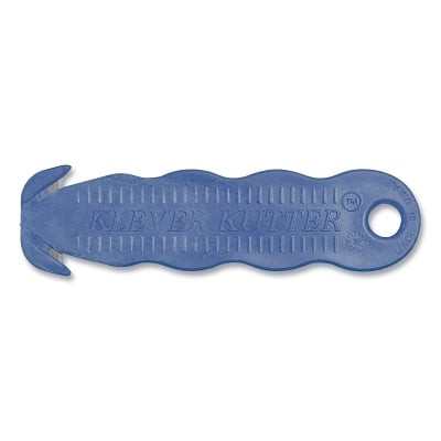 Klever Kuttersafety Cutter Blue MPN:KCJ-1B (10)