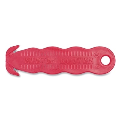 Klever Kuttersafety Cutter Red MPN:KCJ-1R (10)