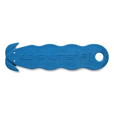 Klever Kutternsf Food Zone Safety Cutter Blue MPN:KCJ-1SSBX (10)
