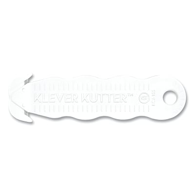 Klever Kutter Nsf Food Zone Safety Cutter White MPN:KCJ-1SSWX (10)