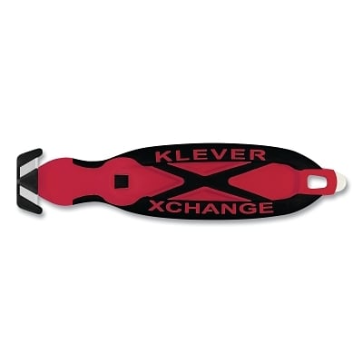 Klever XCHANGE20 Safetycutter Red Tape Split MPN:KCJ-XC-20R