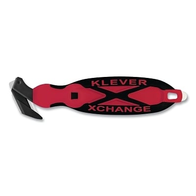 Klever XCHANGE35 Safetycutter Red Tape Split MPN:KCJ-XC-35R