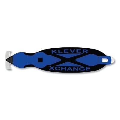 Klever XCHANGE40 Safetycutter Met Kurve Blue MPN:KCJ-XC-40B