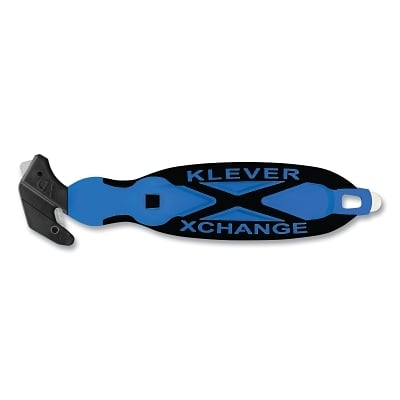 Klever Xchangexdextra Dur Safety Cutter Blue MPN:KCJ-XC-65B