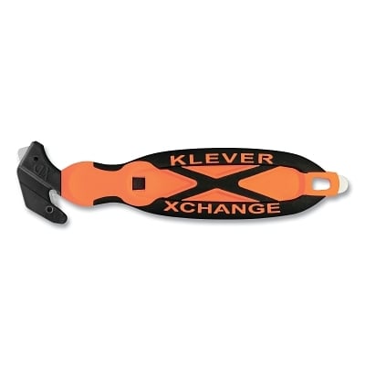 Klever Xchangexdextra Dur Safety Cutter Orng MPN:KCJ-XC-65G
