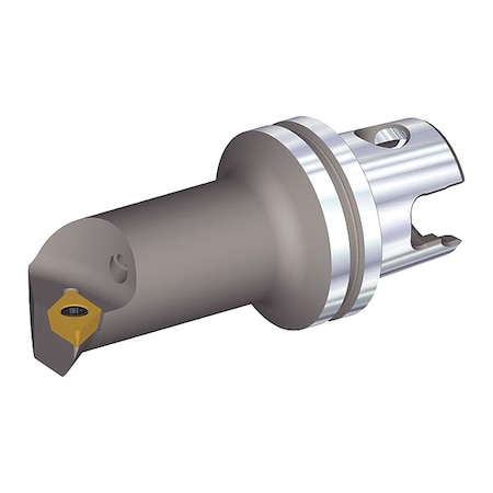 Indexable Cutting Head Unit, KM32TSS12DSDUPL07, 79.95mm L, 55 Degrees Diamond Insert Shape MPN:1020683