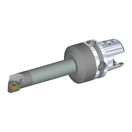 Indexable Cutting Head Unit, KM40TSE16JSCLPR09, 134.95mm L, 80 Degrees Diamond Insert Shape MPN:3950848