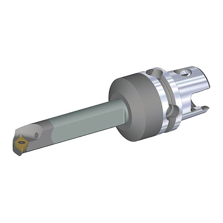 Indexable Cutting Head Unit, KM40TSE16JSDUPL07, 134.95mm L, 55 Degrees Diamond Insert Shape MPN:3950877