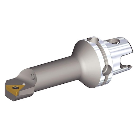 Indexable Cutting Head Unit, KM40TSS20GSTFPL16, 114.95mm L, Triangle Insert Shape MPN:3955542