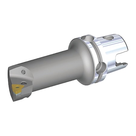 Indexable Cutting Head Unit, KM40TSS25EPWLNL08, 94.95mm L, Trigon Insert Shape MPN:3959344