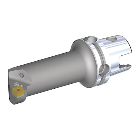 Indexable Cutting Head Unit, KM40TSS32GPCLNL12, 114.95mm L, 80 Degrees Diamond Insert Shape MPN:3959340