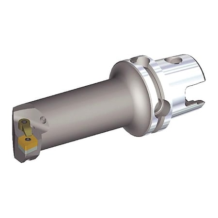 Indexable Cutting Head Unit, KM63TSS25FMCLNL12, 119.95mm L, 80 Degrees Diamond Insert Shape MPN:2265330