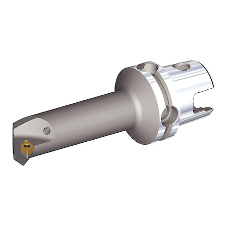 Indexable Cutting Head Unit, KM63TSS32LSDUCL11, 179.95mm L, 55 Degrees Diamond Insert Shape MPN:2414895