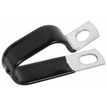 Cable Clamp, Steel, 9/16 in Bundle Dia., Gray, 10 PK MPN:CDV0909Z1