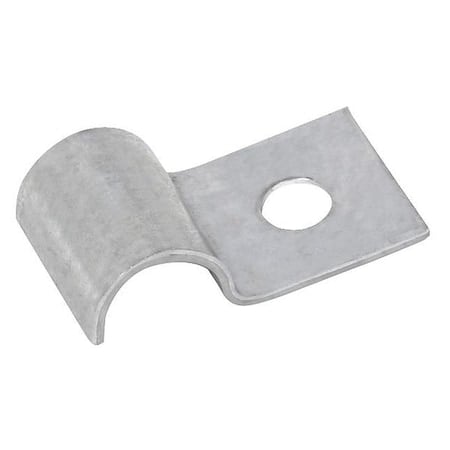 Cable Clamp, Steel, 1/4 in Bundle Dia., Gray, 50 PK MPN:CH0407Z1