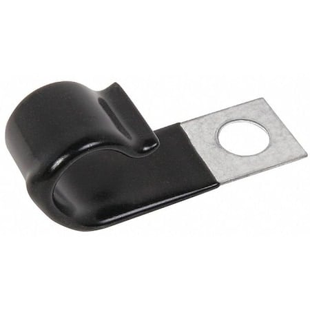 Cable Clamp, Steel, 3/16 in Bundle Dia., Gray, 10 PK MPN:CJV0409Z1