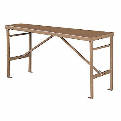 Fixed Work Table Steel 72-1/2 W 27-1/2 D MPN:R-72