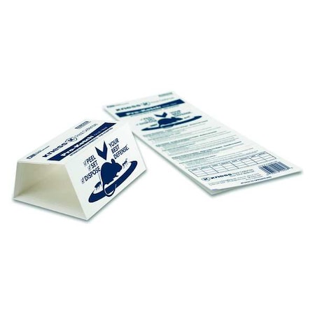 Mouse Trap, 4 In. L, 4 In. W, PK10 MPN:104-0-033