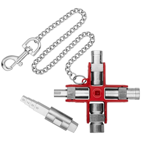 SAE Universal Key Square, Triangular, Two-Way Key, Step-Like Square, Half-moon Key MPN:00 11 06 V01