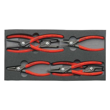 6 Piece Plastic Grip Retaining Ring Plier Set MPN:00 20 01 V02