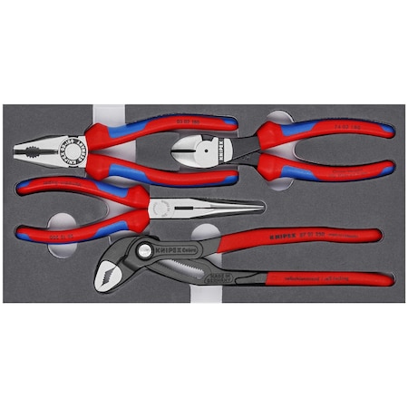 Assorted Pliers Sets, 4 pc Basic Pliers MPN:00 20 01 V15