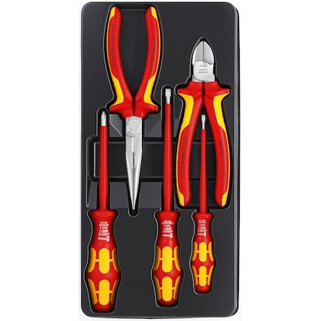 Assorted Pliers Sets, 5 pc 1000V Insulat MPN:00 20 13