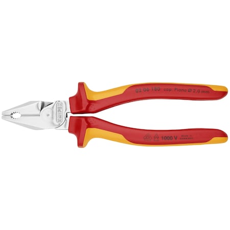 High Leverage Combination Pliers, 7 1/4 MPN:02 06 180