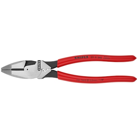 9-1/2'' High Leverage Lineman's New England w/ Tape Puller & Crimper MPN:09 11 240