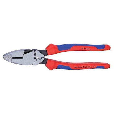 9 1/2 in Linemans Plier High Leverage, Steel MPN:09 12 240 SBA