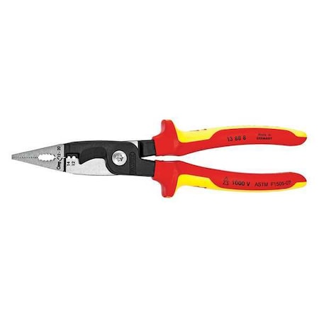 Crimper, Insulated, 20 to 12 AWG, 8